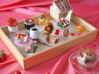 Strawberry afternoon tea