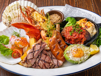 【店内2時間飲み放題】海賊王の晩餐プラン～海賊船名物の海賊達のゴチ盛りプレートなど～