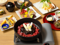 当店イチオシ！知多牛を堪能する牛鍋コース。