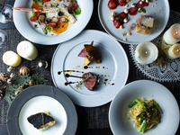 ★横並びのカウンター席★【Xmas Dinner2025】～前菜のオマール海老やメインの京鴨ロースなどお料理全7皿！フリーフロードリンク付きスペシャルコース！～