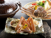 【期間限定ディナー　呉竹】旬のずわい蟹鍋(時価)