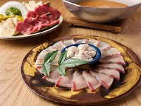 [Sea Urchin Shabu-Shabu Hot Pot Course] "Freshly made Yasumaru Tofu and luxurious sea urchin shabu-shabu hot pot ~ Wagyu beef milt, winter yellowtail, flat soybean curd ~" Weekday special price 4,528 yen (excluding tax) *Limited to groups of 3 or more