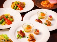 3月～2名様からホール席【税込4,000円コース】（料理個人盛り）