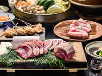 【個室プラン】ぼたん鍋お食事コース《上撰》～幻の小猪肉と篠山ジビエの饗宴～