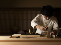 Chef's choice course with pairings from April 2026 (Counter)