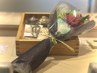 【カウンター】おまかせコース「祝の代官」（握り8貫 / 料理4品 / 記念日プレート）