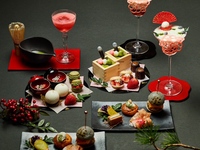 【平日ディナータイム】新春和苺アフタヌーンティー