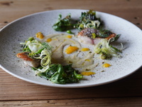  Tilefish and wild vegetables+ non-alcoholic pairing