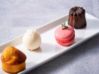 Assorted Petits Fours and Beverage Combo