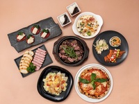 2/1～5/31【歓送迎会プラン・平日 月～木曜ディナー限定】ステーキ食べ放題プラン（120分飲み放題付き）