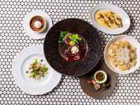 （タイムセール限定）【ディナー】Dinner Set 6 Course + 京都牛サーロイン無料アップグレード + 2ドリンク（1/5～2/28限定）