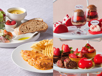 【ランチプレート付き】ストロベリー＆チョコレート アフタヌーンティー withハーゲン ダッツ（食後カフェフリーつき）