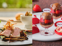 【平日：ランチコース付き】ストロベリー＆チョコレート アフタヌーンティー withハーゲン ダッツ（食後カフェフリーつき）