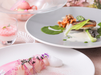 ＜平日ディナー＞[公式HP]こぼれスパークリングワイン付ブロンクス　シェフお勧めコースを堪能　全5品