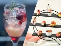 【苺と桃のスパークリングカクテル付き】いちご日和アフタヌーンティー