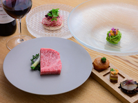 【ランチ】近江牛ステーキ＆近江牛ハンバーグコース