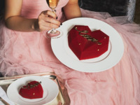 [Valentine's Day] Diamond Heart Cake / 18cm