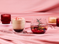 Strawberry sweets buffet