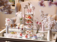March 1st to April 12th: Strawberry Blossom Afternoon Tea