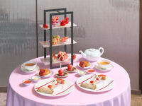 Wazukacho Strawberry Afternoon Tea