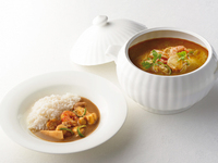 【名物・海の幸タイ国風カレー・プティサラダ・アイスクリーム・食後のお飲物付き】（WEB予約限定）2026年4月以降はこちら