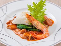 【2/3～2/16】エビとカレイのヴァプール　きのこ入りアメリケーヌソース