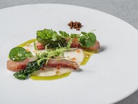 【公式サイト予約特典付き・SCAPES BLUE】ランチコース全6品(平日限定)