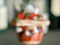 parfait menu  苺　柘榴　ローズヒップ