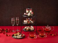 【平日：季節のアフタヌーンティー】12～2月限定 いちご×ショコラのウィンターアフタヌーンティー