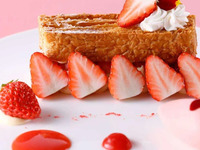 TCM会員様限定【季節のデザート】～苺のミルフィーユ～(コーヒーまたは紅茶またはハーブティー付き)