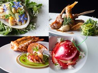 【MENU DÉGUSTATION】  limited time Spring degustation course ～glass of non-alcohol pairing included～ 〈Lunch & Dinner〉