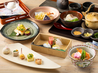 ランチ特別会席「山桜」120分飲み放題付き