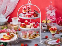 ★スペシャルセール！500円OFF★【1/16(金)14:00/14:30入店】真っ赤な苺づくしのアフタヌーンティー（2時間カフェフリー）