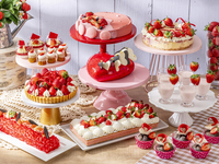 [Weekdays only] Strawberry sweets buffet included! Salad bar & choice of grilled dishes