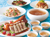 【個室確約　宴会プラン】　本格中国料理を贅沢に楽しむ　朱雀席