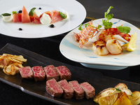 2月1日～【シェフコース】　極上黒毛和牛テンダーロインとサーロイン各50g