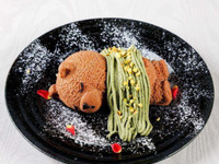 【ハート×チョコアフタヌーン】ときめくスイーツ&セイヴォリー+2時間カフェフリー+くまちゃん