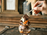 seasonal  parfait -ショコラ　山椒　柑橘-