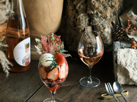 Seasonal Parfait Pairing　-苺　ローズヒップ　柘榴-