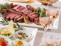 [Dinner] Enjoy USDA Prime Beef Dry-Aged T-Bone Steak and the Finest Seasonal Flavors in a Spring Cherry Blossom Banquet Course (6 dishes total)