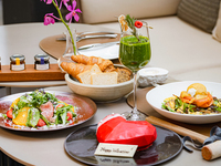 【バレンタインデー限定】ブランチコース＋ウェルカムスムージー