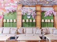 【桜テラス確約】桜×いちごお花見アフタヌーンティー　土日祝/予約制