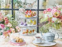 ＜特別会場へご案内＞【カフェフリー】フラワーマルシェアフタヌーンティー (土日祝)
