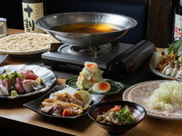 【個室確約プラン】＊贅沢＊季節野菜と黒豚出汁しゃぶコース＋2時間飲み放題