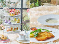 【カツレツランチ】フラワーマルシェアフタヌーンティー（平日）