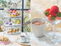 【フレッシュ苺付】フラワーマルシェアフタヌーンティー（平日）