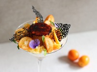 【2月/1日12食限定】“金柑とキャラメルシブーストのパフェ” -15:00来店-