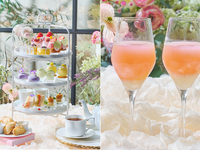 【土日 スペシャルドリンク付きわんちゃん同伴有）】大人/中学生以上フラワーマルシェアフタヌーンティー