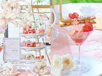 【スペシャリテ付】桜色のストロベリーアフタヌーンティー（平日）
