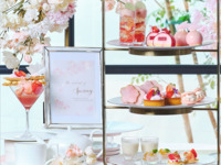 ＜平日＞『スペシャルデザート付き桜色のストロベリーアフタヌーンティー』 スイーツでお花見気分！～桜といちごが奏でる心ときめくひとときを～　マリアージュフレール1杯＋その他ドリンクお替り自由